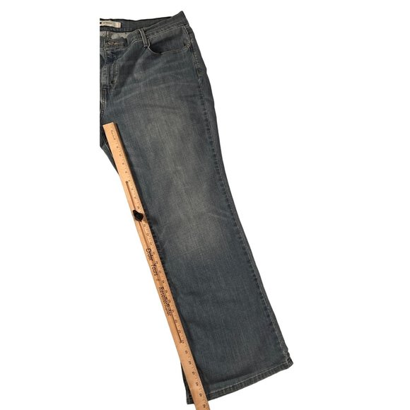 Levi 515 Jeans Women’s Denim 5-Pocket Bootcut Leg Classic Fit Blue 14 Short - Picture 8 of 14